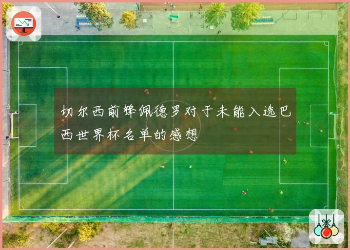 切尔西前锋佩德罗对于未能入选巴西世界杯名单的感想